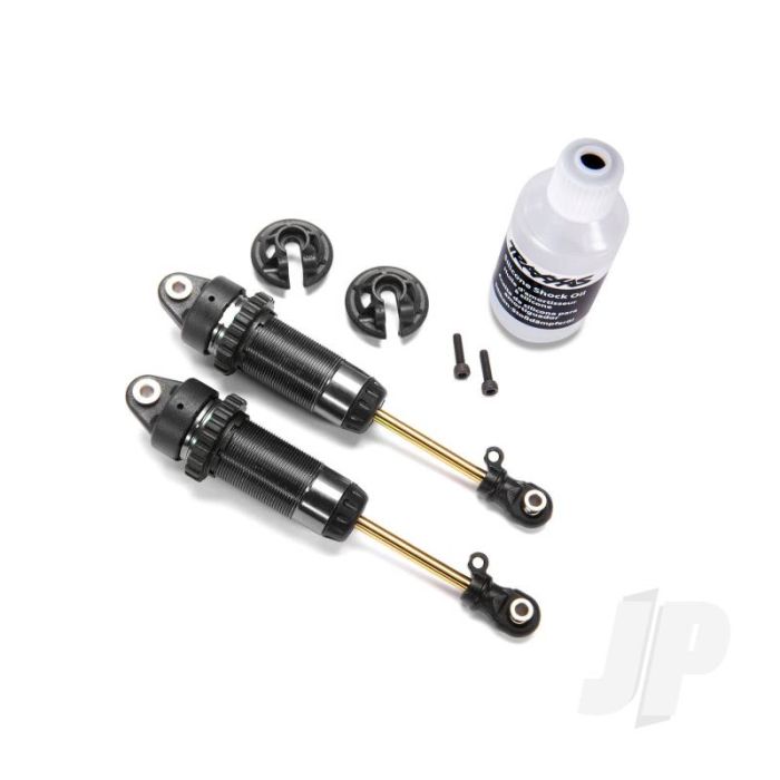 Traxxas Shocks, Gtr Xx-Long Hard-Anodised, Ptfe-Coated Bodies With Tin Shafts (Assembled) (2 Pcs) ( With Out Springs) (TRX7462X)
