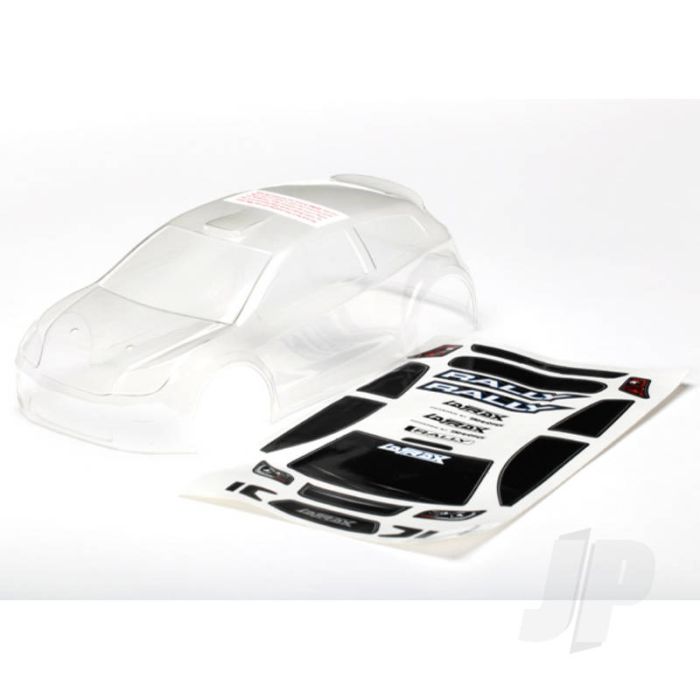 Traxxas Body, Latrax 1:18 Rally (Clear, Requires Painting) / Decals (TRX7511) Traxxas Body, Latrax 1:18 Rally (Clear, Requires Painting) / Decals (TRX7511)