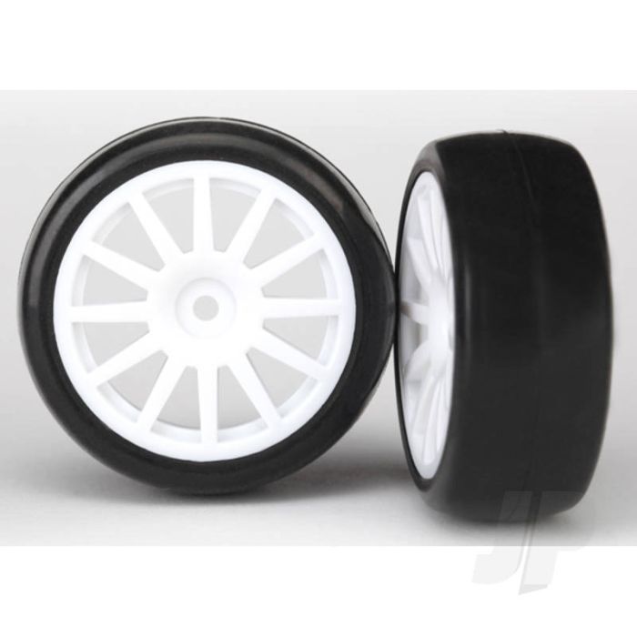 Traxxas Tyres And Wheels, Assembled Glued 12-Spoke (2 Pcs) (TRX7572) Traxxas Tyres And Wheels, Assembled Glued 12-Spoke (2 Pcs) (TRX7572)