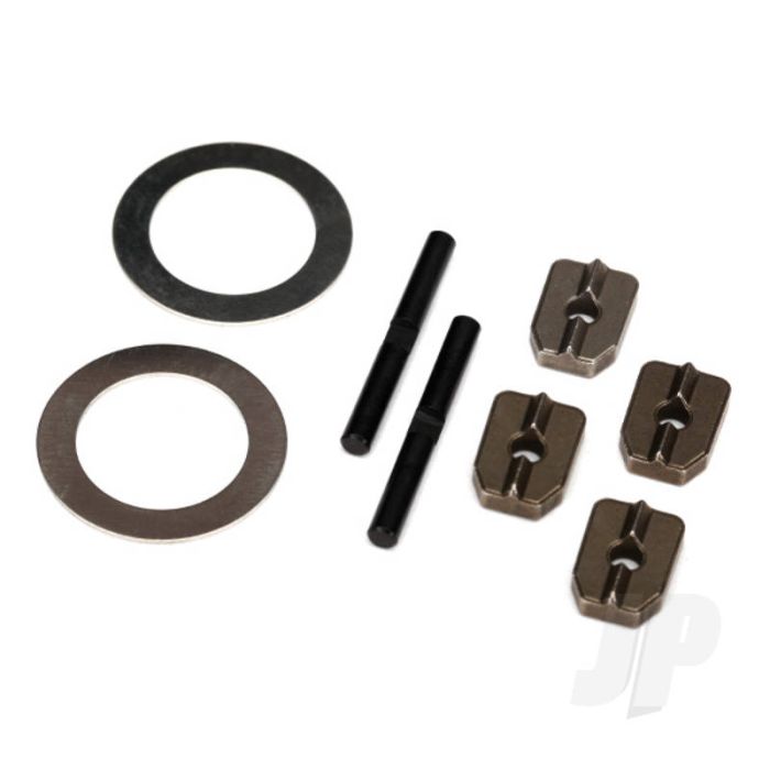 Traxxas Spider Gear Shaft (2 Pcs) / Spacers (4 Pcs) / 16X23.5X.5 Stainless Washer (2 Pcs) (For #7781X Aluminium Differential Carrier) (TRX7783X) Traxxas Spider Gear Shaft (2 Pcs) / Spacers (4 Pcs) / 16X23.5X.5 Stainless Washer (2 Pcs) (For #7781X Aluminium Differential Carrier) (TRX7783X)