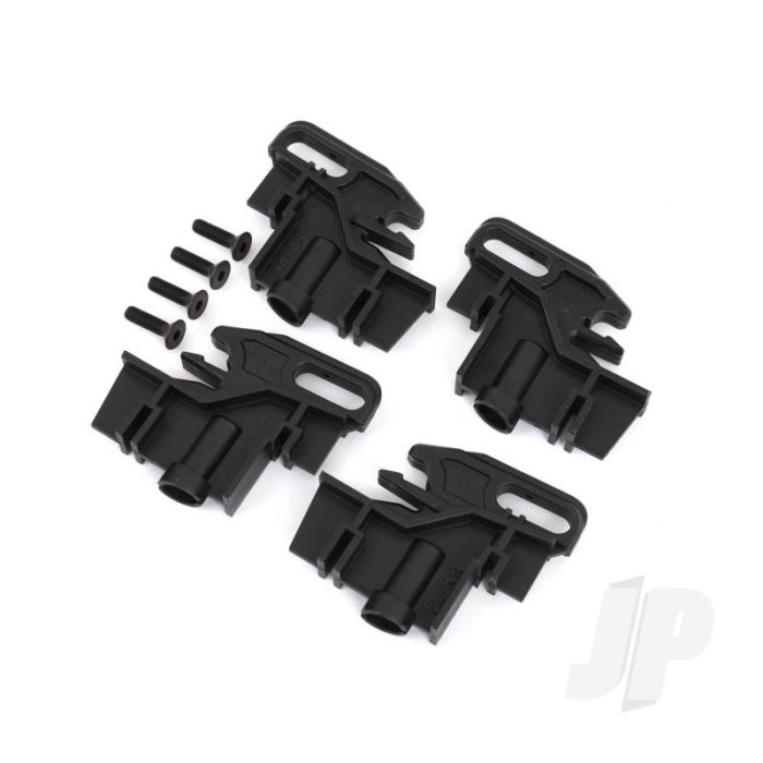 Traxxas Battery Hold-Down Mounts, Left (2)/ Right (2)/ 4X15Mm Ccs (4) (TRX7833) Traxxas Battery Hold-Down Mounts, Left (2)/ Right (2)/ 4X15Mm Ccs (4) (TRX7833)