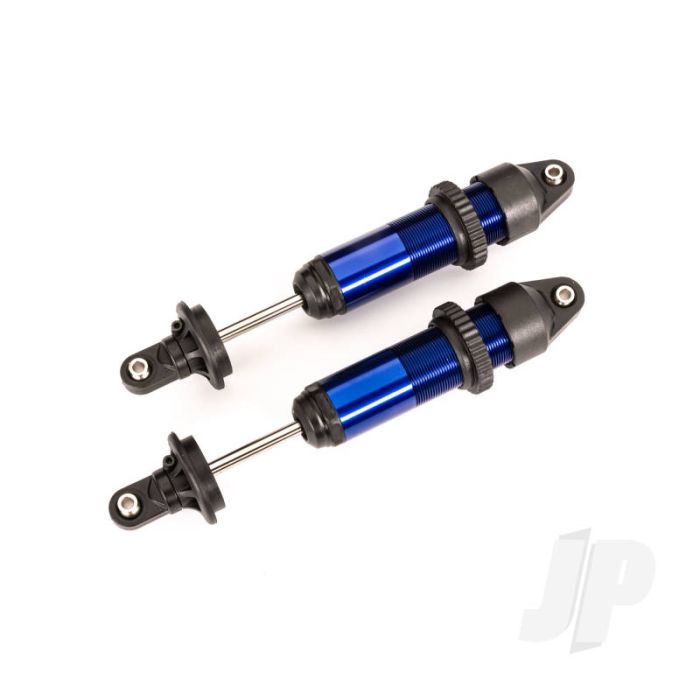 Traxxas Shocks, Gtx, Medium (Aluminium, Blue-Anodised) (Fully Assembled W/O Springs) (2) (TRX7861) Traxxas Shocks, Gtx, Medium (Aluminium, Blue-Anodised) (Fully Assembled W/O Springs) (2) (TRX7861)