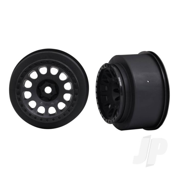 Traxxas Wheels, Xrt Race, Black (Left And Right) (TRX7874) Traxxas Wheels, Xrt Race, Black (Left And Right) (TRX7874)