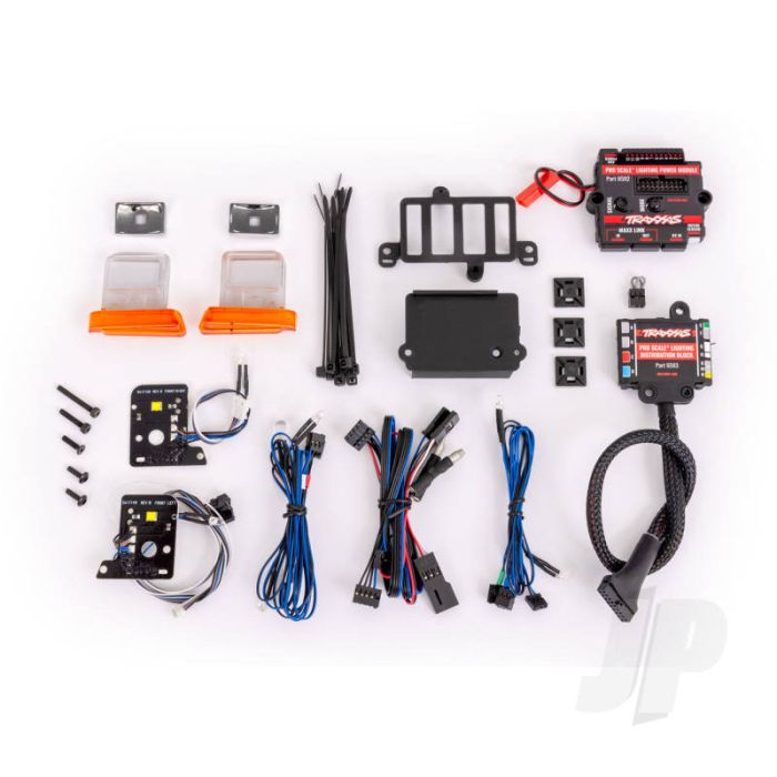 Traxxas Pro Scale Led Light Set, Trx-4 Ford Bronco (1979), Complete With Power Module (Contains Headlights, Tail Lights, Side Marker Lights, & Distribution Block) (Fits #8010 Body) (TRX8035X) Traxxas Pro Scale Led Light Set, Trx-4 Ford Bronco (1979), Complete With Power Module (Contains Headlights, Tail Lights, Side Marker Lights, & Distribution Block) (Fits #8010 Body) (TRX8035X)