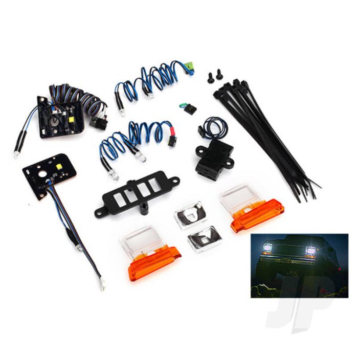 Traxxas Led Light Set (Contains Headlights, Tail Lights, Side Marker Lights, & Distribution Block) (Fits #8010 Body, Requires #8028 Power Supply) (TRX8036) Traxxas Led Light Set (Contains Headlights, Tail Lights, Side Marker Lights, & Distribution Block) (Fits #8010 Body, Requires #8028 Power Supply) (TRX8036)