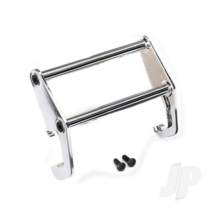 Traxxas Push Bar, Bumper (Chrome) (Fits #8069 Bumper) (TRX8066) Traxxas Push Bar, Bumper (Chrome) (Fits #8069 Bumper) (TRX8066)