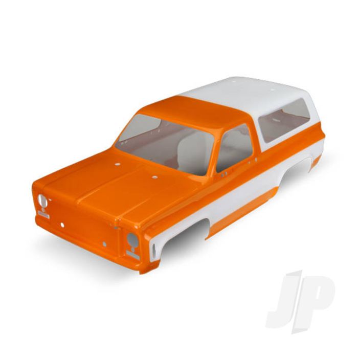 Traxxas Body, Chevrolet Blazer (1979) (Orange) (Requires Grille, Side Mirrors, Door Handles, Windshield Wipers, Decals) (TRX8130G) Traxxas Body, Chevrolet Blazer (1979) (Orange) (Requires Grille, Side Mirrors, Door Handles, Windshield Wipers, Decals) (TRX8130G)