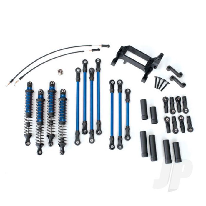 Traxxas Long Arm Lift Kit, Trx-4, Complete (Includes Blue Powder Coated Links, Blue-Anodised Shocks) (TRX8140X) Traxxas Long Arm Lift Kit, Trx-4, Complete (Includes Blue Powder Coated Links, Blue-Anodised Shocks) (TRX8140X)