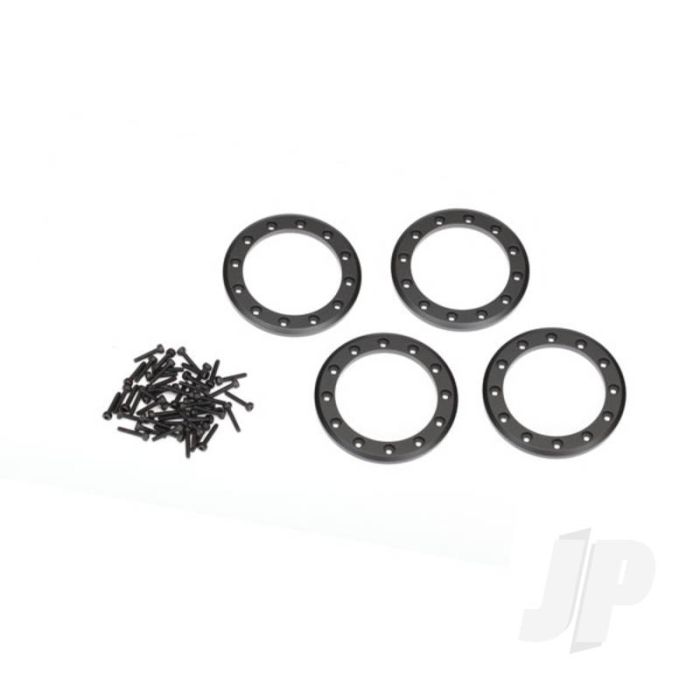 Traxxas Beadlock Rings, Black (1.9In) (Aluminium) (4 Pcs) / 2X10 Cs (48) (TRX8169T) Traxxas Beadlock Rings, Black (1.9In) (Aluminium) (4 Pcs) / 2X10 Cs (48) (TRX8169T)