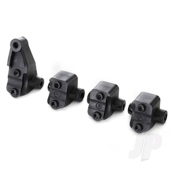 Traxxas Axle Mount Set (Complete) (Front & Rear) (For Suspension Links) (TRX8227) Traxxas Axle Mount Set (Complete) (Front & Rear) (For Suspension Links) (TRX8227)