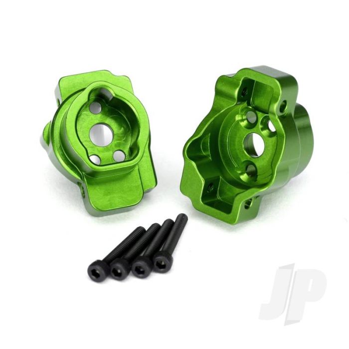 Traxxas Portal Drive Axle Mount, Rear, 6061-T6 Aluminium (Green-Anodised) (Left And Right) / 2.5X16 Cs (4 Pcs) (TRX8256G) Traxxas Portal Drive Axle Mount, Rear, 6061-T6 Aluminium (Green-Anodised) (Left And Right) / 2.5X16 Cs (4 Pcs) (TRX8256G)