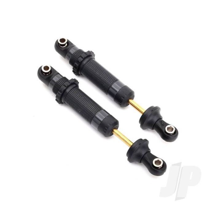 Traxxas Shocks, Gts Hard-Anodised, Ptfe-Coated Aluminium Bodies With Tin Shafts (Assembled With Spring Retainers) (2 Pcs) (TRX8260X) Traxxas Shocks, Gts Hard-Anodised, Ptfe-Coated Aluminium Bodies With Tin Shafts (Assembled With Spring Retainers) (2 Pcs) (TRX8260X)