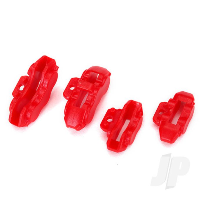 Traxxas Brake Calipers (Red), Front (2 Pcs) / Rear (2 Pcs) (TRX8367) Traxxas Brake Calipers (Red), Front (2 Pcs) / Rear (2 Pcs) (TRX8367)