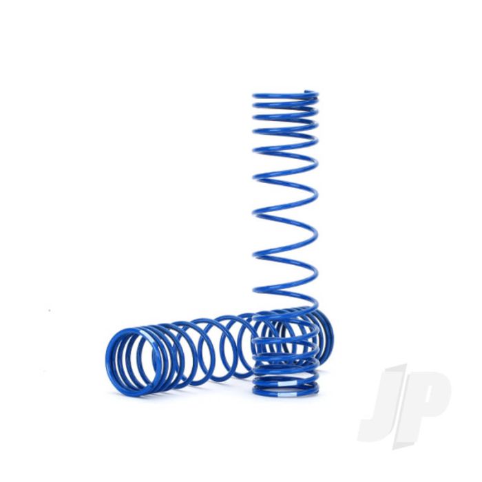 Traxxas Spring, Shock, Front (Blue) (Gtr) (Progressive, 0.833 Rate, White Stripe) (2 Pcs) (TRX8444A) Traxxas Spring, Shock, Front (Blue) (Gtr) (Progressive, 0.833 Rate, White Stripe) (2 Pcs) (TRX8444A)