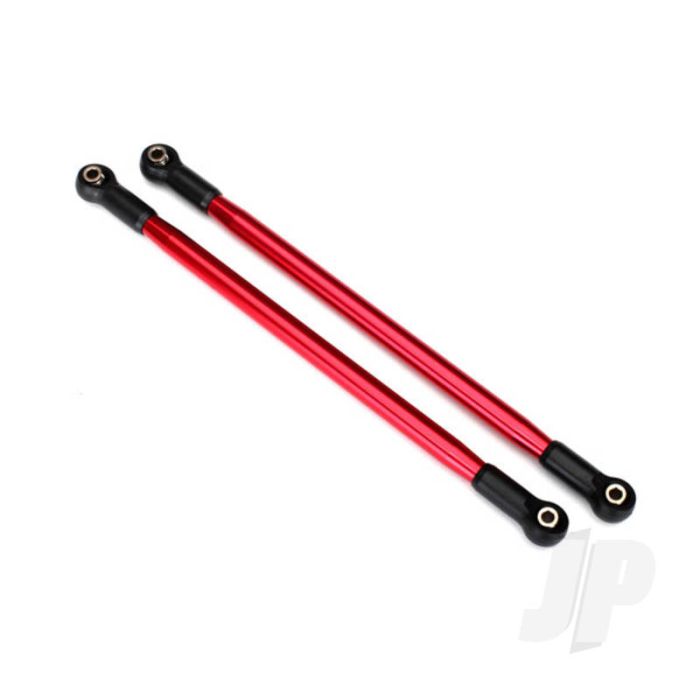 Traxxas Suspension Link, Rear (Upper) (Aluminium, Red-Anodised) (10X206Mm, Centre To Centre) (2 Pcs) (Assembled With Hollow Balls) (TRX8542R) Traxxas Suspension Link, Rear (Upper) (Aluminium, Red-Anodised) (10X206Mm, Centre To Centre) (2 Pcs) (Assembled With Hollow Balls) (TRX8542R)
