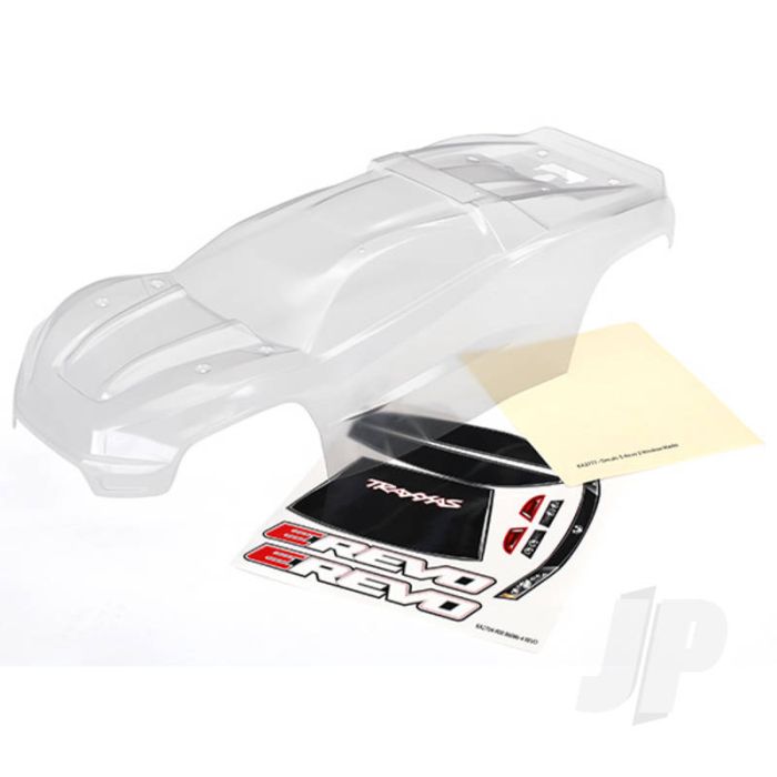 Traxxas Body, E-Revo, Clear (TRX8611) Traxxas Body, E-Revo, Clear (TRX8611)
