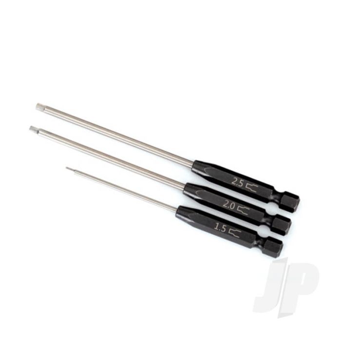 Traxxas Speed Bit Set, Hex Driver, 3-Piece Straight (1.5Mm, 2.0Mm, 2.5Mm), 1 / 4In Drive (TRX8715) Traxxas Speed Bit Set, Hex Driver, 3-Piece Straight (1.5Mm, 2.0Mm, 2.5Mm), 1 / 4In Drive (TRX8715)