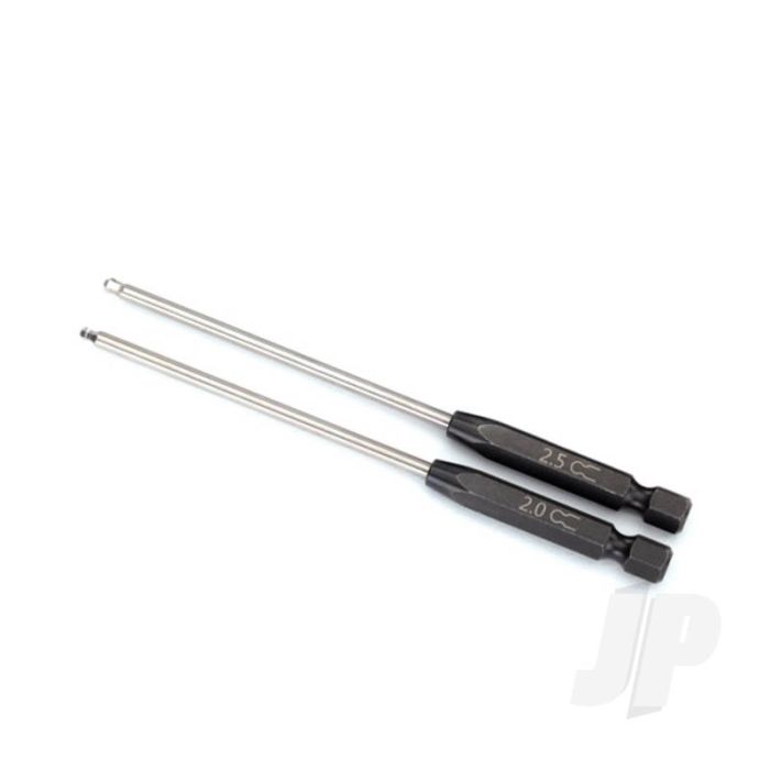 Traxxas Speed Bit Set, Hex Driver, 2-Piece Ball-End (2.0Mm, 2.5Mm), 1 / 4In Drive (TRX8716) Traxxas Speed Bit Set, Hex Driver, 2-Piece Ball-End (2.0Mm, 2.5Mm), 1 / 4In Drive (TRX8716)