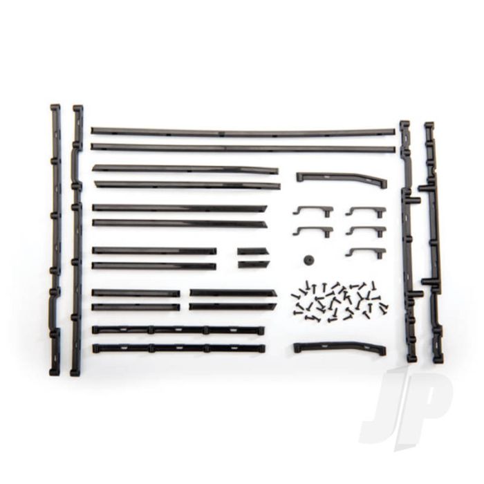 Traxxas Side Trim, Left & Right (Black) / Side Trim Retainers (8 Pcs) / Door Handles, Left, Right, & Rear / Door Handle Mount / 1.6X5 Bcs (Self-Tapping) (42) (TRX8815X) Traxxas Side Trim, Left & Right (Black) / Side Trim Retainers (8 Pcs) / Door Handles, Left, Right, & Rear / Door Handle Mount / 1.6X5 Bcs (Self-Tapping) (42) (TRX8815X)