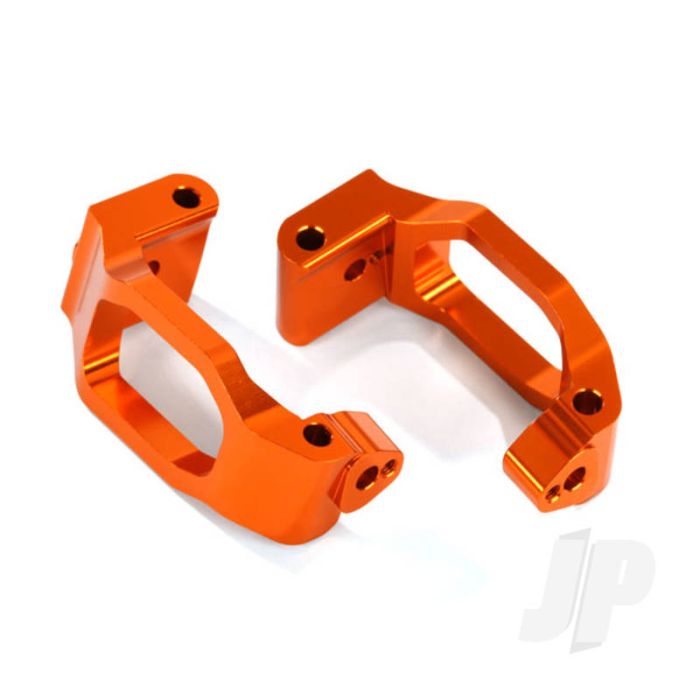 Traxxas Caster Blocks (C-Hubs), 6061-T6 Aluminium (Orange-Anodised), Left & Right / 4X22Mm Pin (4 Pcs) / 3X6Mm Bcs (4 Pcs) / Retainers (4 Pcs) (TRX8932A) Traxxas Caster Blocks (C-Hubs), 6061-T6 Aluminium (Orange-Anodised), Left & Right / 4X22Mm Pin (4 Pcs) / 3X6Mm Bcs (4 Pcs) / Retainers (4 Pcs) (TRX8932A)