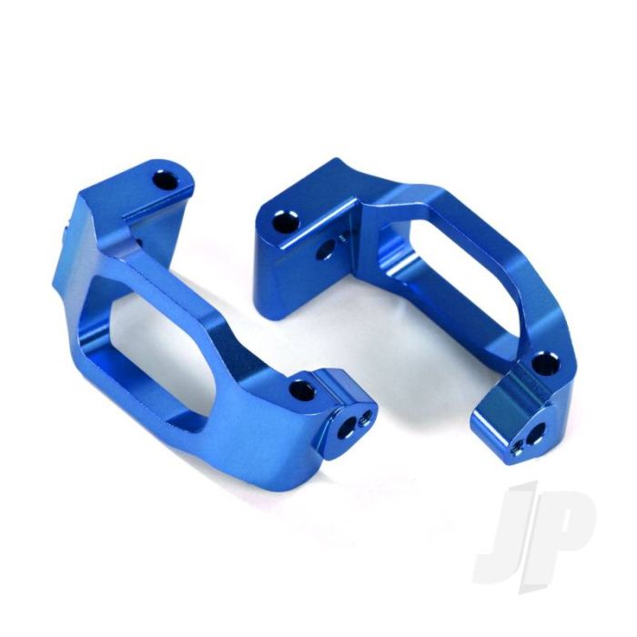 Traxxas Caster Blocks (C-Hubs), 6061-T6 Aluminium (Blue-Anodised), Left & Right / 4X22Mm Pin (4 Pcs) / 3X6Mm Bcs (4 Pcs) / Retainers (4 Pcs) (TRX8932X) Traxxas Caster Blocks (C-Hubs), 6061-T6 Aluminium (Blue-Anodised), Left & Right / 4X22Mm Pin (4 Pcs) / 3X6Mm Bcs (4 Pcs) / Retainers (4 Pcs) (TRX8932X)