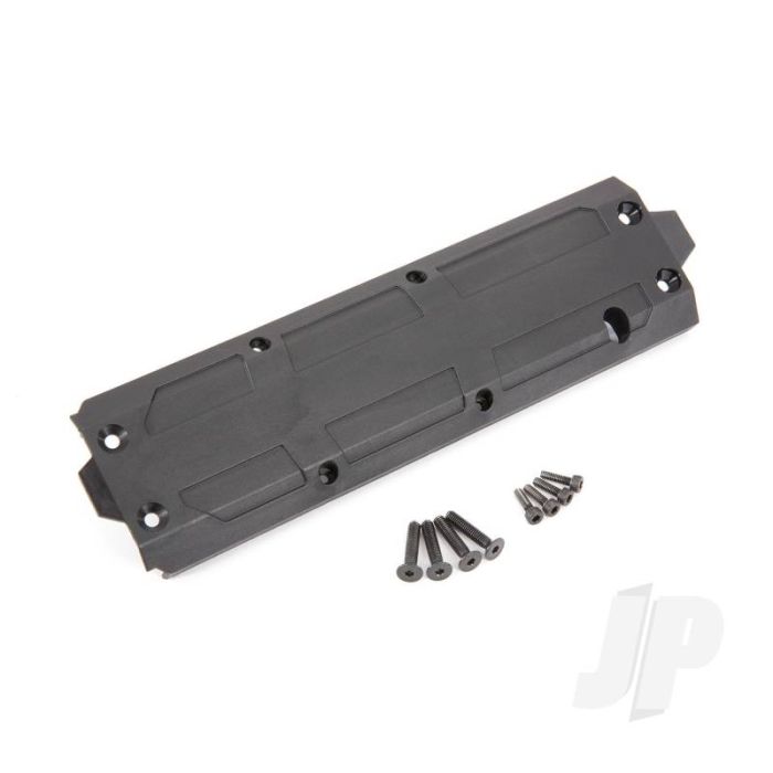 Traxxas Skidplate, Centre/ 4X20 Ccs (4)/ 3X10 Cs (4) (Fits Maxx With Extended Chassis (352Mm Wheelbase)) (TRX8945R) Traxxas Skidplate, Centre/ 4X20 Ccs (4)/ 3X10 Cs (4) (Fits Maxx With Extended Chassis (352Mm Wheelbase)) (TRX8945R)