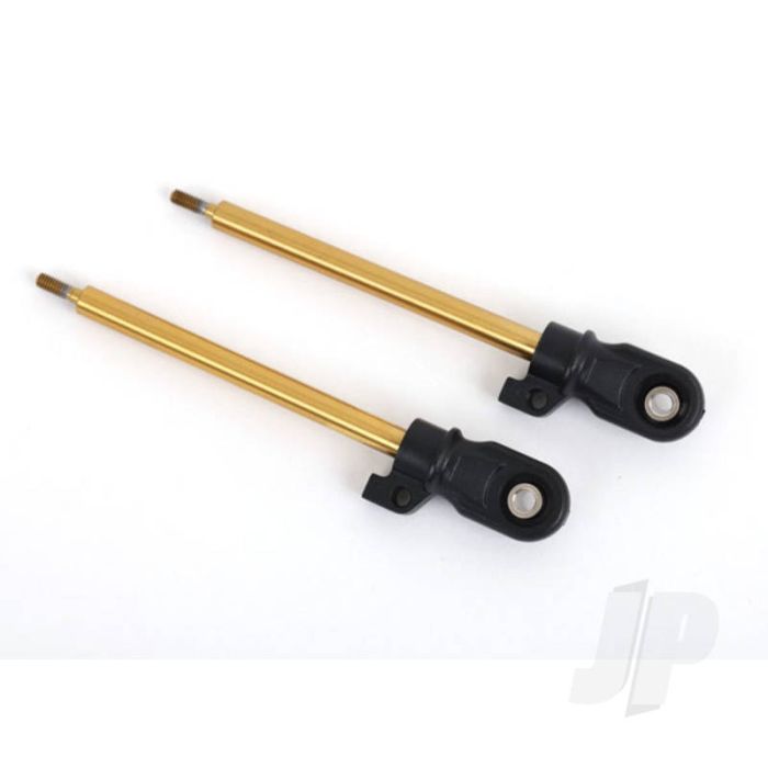 Traxxas Shock Shaft, 72Mm (Gt-Maxx) (Tin-Coated) (2) (Assembled With Rod Ends And Steel Hollow Balls) (TRX8963T) Traxxas Shock Shaft, 72Mm (Gt-Maxx) (Tin-Coated) (2) (Assembled With Rod Ends And Steel Hollow Balls) (TRX8963T)