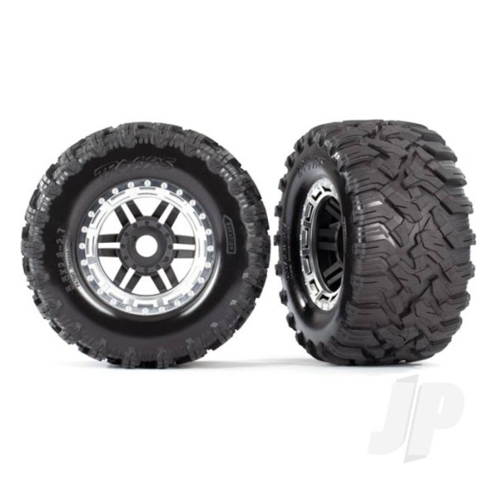 Traxxas Tyres And Wheels, Assembled Glued Maxx Mt Tyres (2 Pcs) (TRX8972X) Traxxas Tyres And Wheels, Assembled Glued Maxx Mt Tyres (2 Pcs) (TRX8972X)