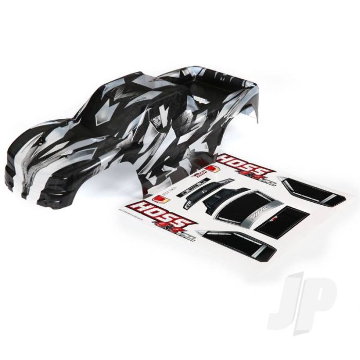 Traxxas Body, Hoss 4X4, Prographix (Graphics Are Printed, Requires Paint & Final Colour Application) / Window, Grille, Lights Decal Sheet (TRX9011X) Traxxas Body, Hoss 4X4, Prographix (Graphics Are Printed, Requires Paint & Final Colour Application) / Window, Grille, Lights Decal Sheet (TRX9011X)