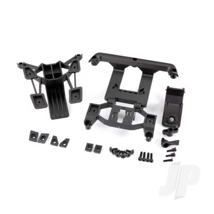 Traxxas Body Mounts, Front & Rear / 3X12Mm Cs (4) / 3X12Mm Shoulder Screw (2 Pcs) / 3X10Mm Flat-Head Machine Screw (8) / 3X12Mm Bcs (1) (TRX9015) Traxxas Body Mounts, Front & Rear / 3X12Mm Cs (4) / 3X12Mm Shoulder Screw (2 Pcs) / 3X10Mm Flat-Head Machine Screw (8) / 3X12Mm Bcs (1) (TRX9015)