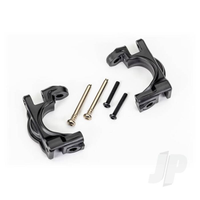 Traxxas Caster Blocks (C-Hubs), Extreme Heavy Duty, Black (Left & Right)/ 3X32Mm Hinge Pins (2)/ 3X20Mm Bcs (2) (For Use With #9080 Upgrade Kit) (TRX9032) Traxxas Caster Blocks (C-Hubs), Extreme Heavy Duty, Black (Left & Right)/ 3X32Mm Hinge Pins (2)/ 3X20Mm Bcs (2) (For Use With #9080 Upgrade Kit) (TRX9032)