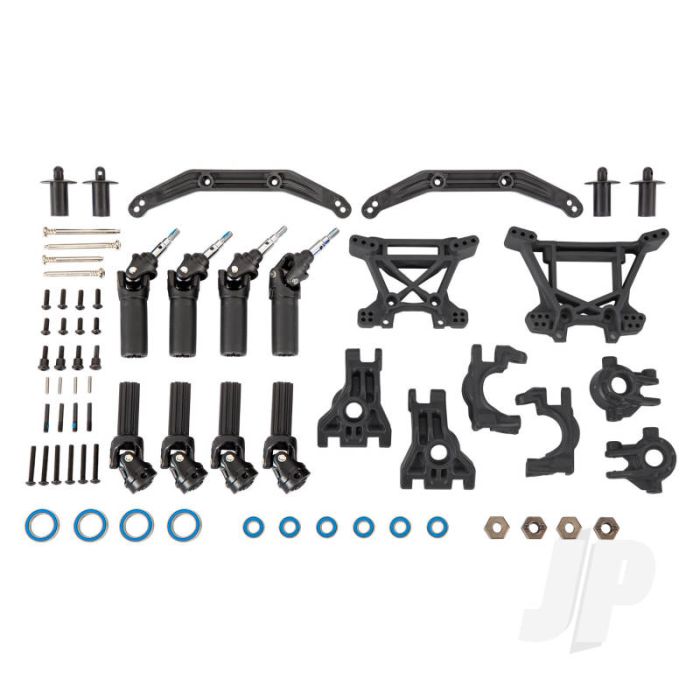 Traxxas Outer Driveline & Suspension Upgrade Kit, Extreme Heavy Duty, Black (TRX9080) Traxxas Outer Driveline & Suspension Upgrade Kit, Extreme Heavy Duty, Black (TRX9080)