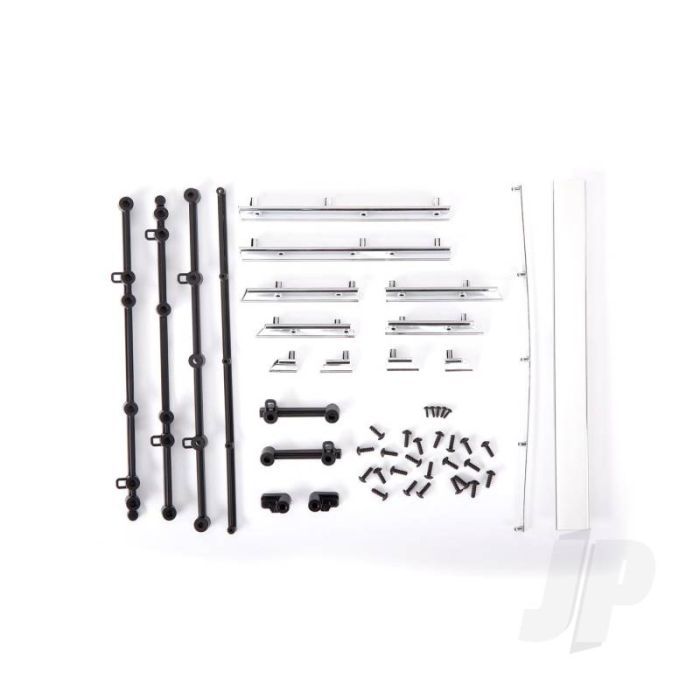 Traxxas Side Trim, Chevrolet Blazer (1972), Left & Right/ Rear Trim, Upper & Lower/ Retainers, Left, Right & Rear/ 2.6X8 Bcs (23)/ 1.6X5 Bcs (Self-Tapping) (5) (Fits #9111 Body) (TRX9117) Traxxas Side Trim, Chevrolet Blazer (1972), Left & Right/ Rear Trim, Upper & Lower/ Retainers, Left, Right & Rear/ 2.6X8 Bcs (23)/ 1.6X5 Bcs (Self-Tapping) (5) (Fits #9111 Body) (TRX9117)