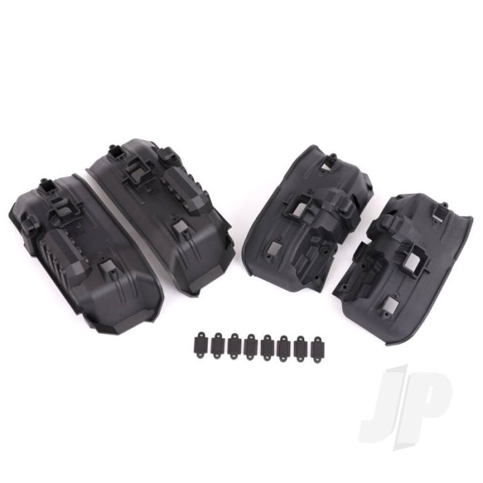 Traxxas Fenders, Inner, Front & Rear (For Clipless Body Mounting) (2 Each)/ Rock Light Covers (8) (TRX9288) Traxxas Fenders, Inner, Front & Rear (For Clipless Body Mounting) (2 Each)/ Rock Light Covers (8) (TRX9288)