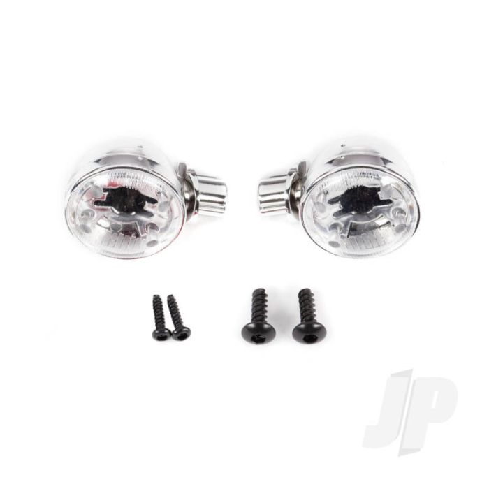 Traxxas Headlight Housings (Left & Right)/ Headlight Lens (2)/ 2.6X8 Bcs (2)/ 1.6X7 Bcs (Self-Tapping) (2) (Fits #9333 Or 9335 Body) (TRX9334) Traxxas Headlight Housings (Left & Right)/ Headlight Lens (2)/ 2.6X8 Bcs (2)/ 1.6X7 Bcs (Self-Tapping) (2) (Fits #9333 Or 9335 Body) (TRX9334)