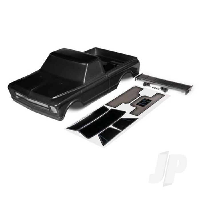 Traxxas Body, Chevrolet C10 (Black) (Includes Wing & Decals) (TRX9411A) Traxxas Body, Chevrolet C10 (Black) (Includes Wing & Decals) (TRX9411A)