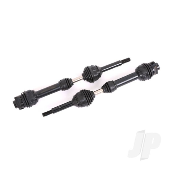 Traxxas Driveshafts, Rear, Steel-Spline Constant-Velocity (Complete Assembly) (2) (TRX9450R) Traxxas Driveshafts, Rear, Steel-Spline Constant-Velocity (Complete Assembly) (2) (TRX9450R)
