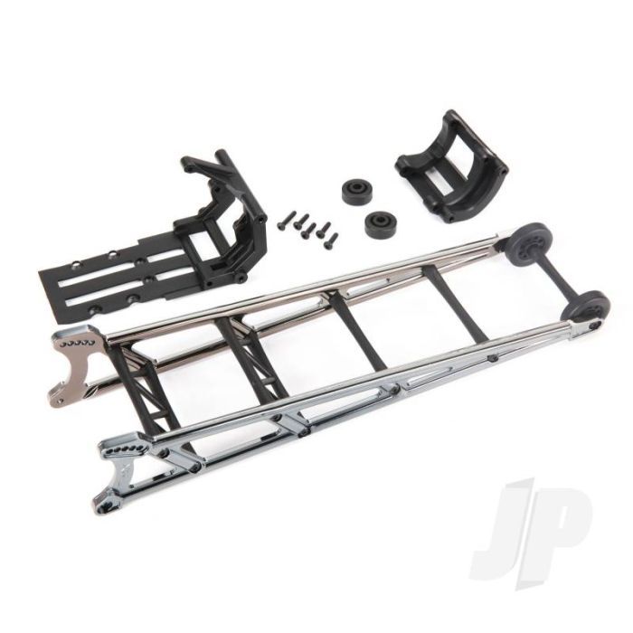 Traxxas Wheelie Bar, Black Chrome (Assembled)/ Wheelie Bar Mount (TRX9460X) Traxxas Wheelie Bar, Black Chrome (Assembled)/ Wheelie Bar Mount (TRX9460X)