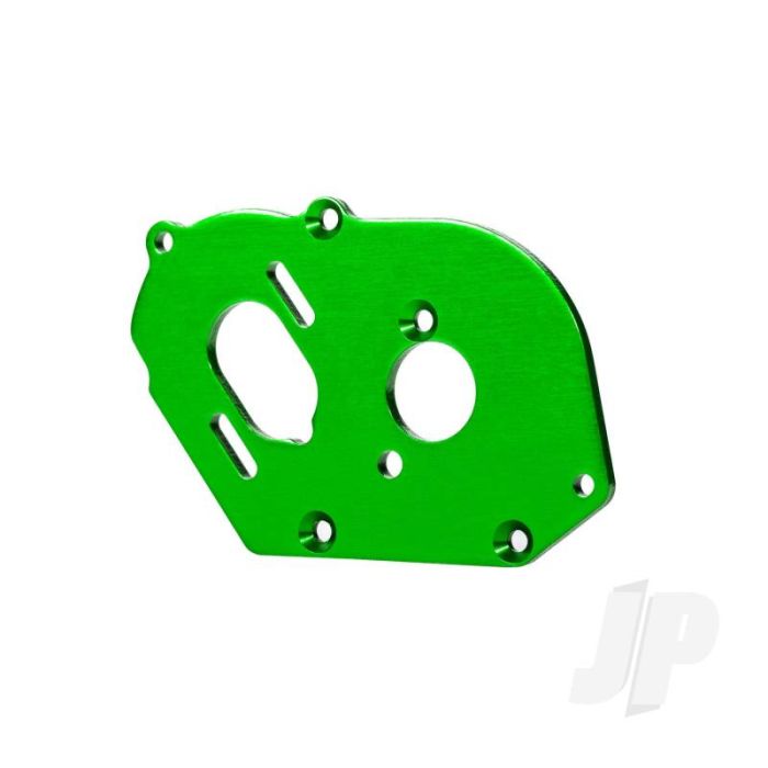 Traxxas Plate, Motor, 6061-T6 Aluminium (Green-Anodised) (4Mm Thick)/ 3X10Mm Cs With Split And Flat Washer (2) (TRX9490G)