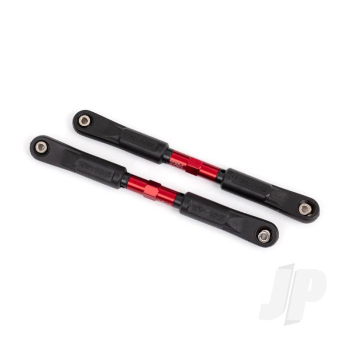 Traxxas Camber Links, Front, Sledge (Tubes Red-Anodised, 7075-T6 Aluminium, Stronger Than Titanium) (117Mm) (2)/ Rod Ends, Assembled With Steel Hollow Balls (4)/ Aluminium Wrench, 8Mm (1) (TRX9547R) Traxxas Camber Links, Front, Sledge (Tubes Red-Anodised, 7075-T6 Aluminium, Stronger Than Titanium) (117Mm) (2)/ Rod Ends, Assembled With Steel Hollow Balls (4)/ Aluminium Wrench, 8Mm (1) (TRX9547R)