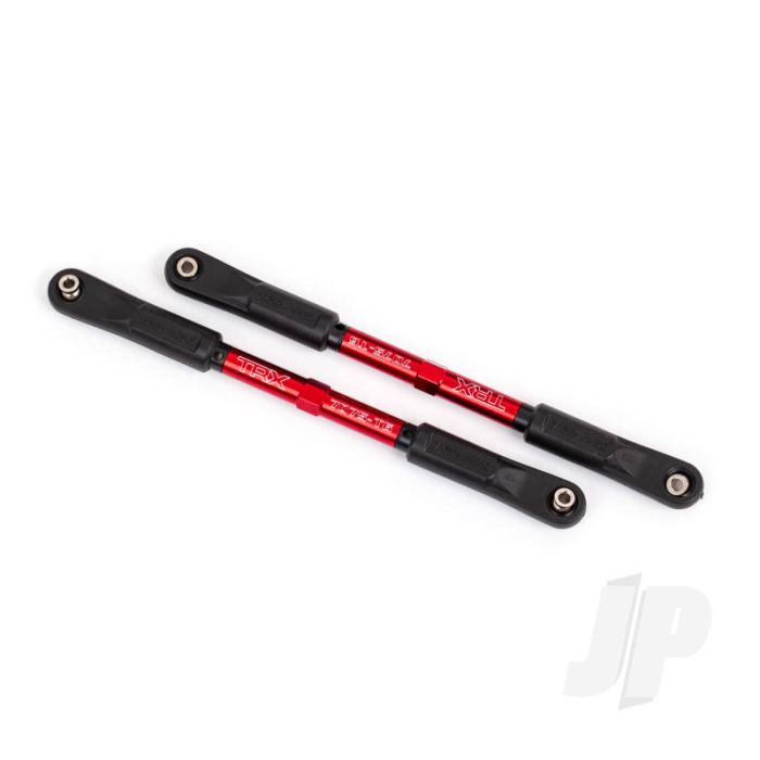 Traxxas Camber Links, Rear, Sledge (Tubes Red-Anodised, 7075-T6 Aluminium, Stronger Than Titanium) (144Mm) (2)/ Rod Ends, Assembled With Steel Hollow Balls (4)/ Aluminium Wrench, 8Mm (1) (TRX9548R) Traxxas Camber Links, Rear, Sledge (Tubes Red-Anodised, 7075-T6 Aluminium, Stronger Than Titanium) (144Mm) (2)/ Rod Ends, Assembled With Steel Hollow Balls (4)/ Aluminium Wrench, 8Mm (1) (TRX9548R)