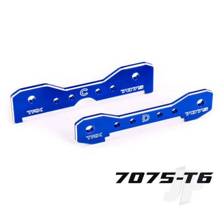 Traxxas Tie Bars, Rear, 7075-T6 Aluminium (Blue-Anodised) (Fits Sledge) (TRX9630) Traxxas Tie Bars, Rear, 7075-T6 Aluminium (Blue-Anodised) (Fits Sledge) (TRX9630)