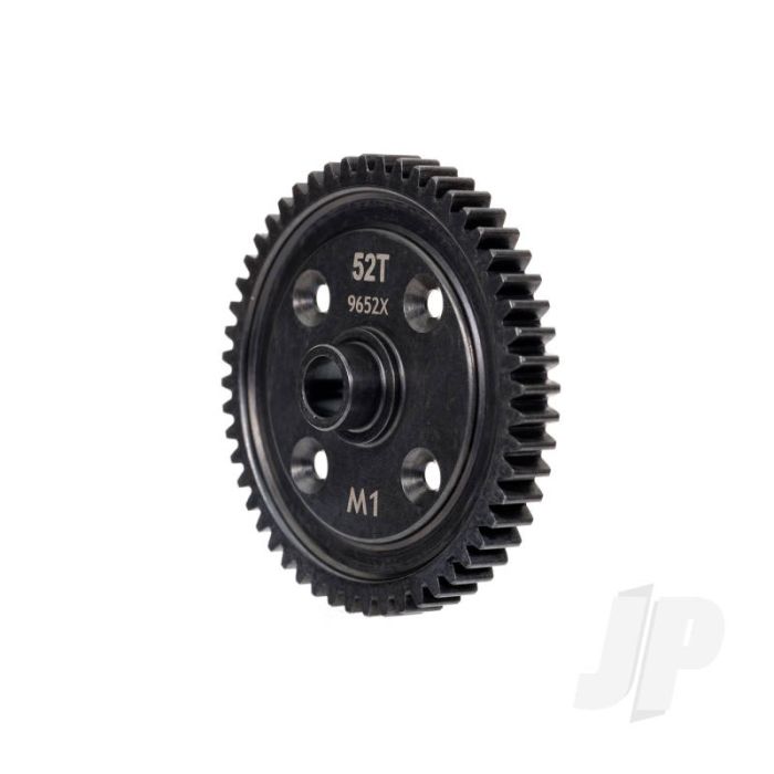 Traxxas Spur Gear, 52-Tooth, Machined Steel (1.0 Metric Pitch) (TRX9652X) Traxxas Spur Gear, 52-Tooth, Machined Steel (1.0 Metric Pitch) (TRX9652X)
