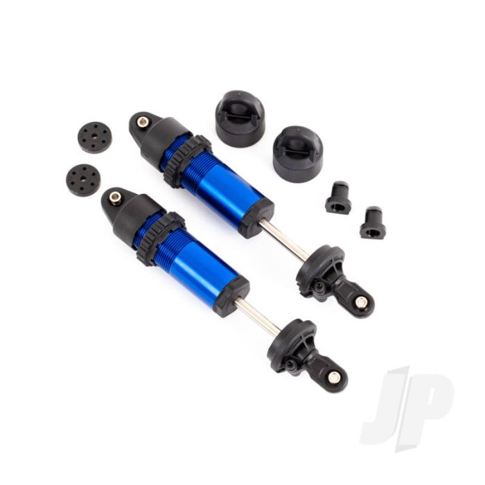 Traxxas Shocks, Gt-Maxx, Aluminium (Blue-Anodised) (Fully Assembled W / O Springs) (2) (TRX9660) Traxxas Shocks, Gt-Maxx, Aluminium (Blue-Anodised) (Fully Assembled W / O Springs) (2) (TRX9660)