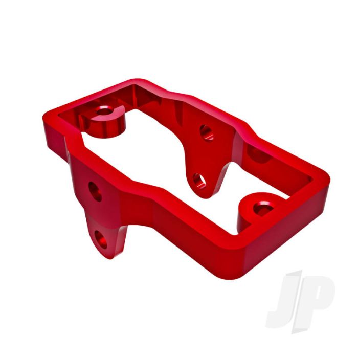 Traxxas Servo Mount, 6061-T6 Aluminium (Red-Anodised) (TRX9739-RED) Traxxas Servo Mount, 6061-T6 Aluminium (Red-Anodised) (TRX9739-RED)
