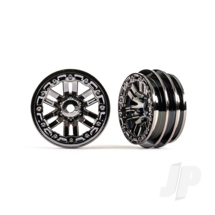 Traxxas Wheels, 1.0In (Black Chrome) (2) (TRX9768-BLKCR) Traxxas Wheels, 1.0In (Black Chrome) (2) (TRX9768-BLKCR)