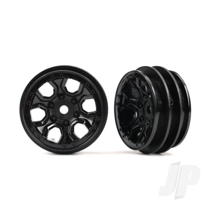 Traxxas Wheels, 1.0In (Black Chrome) (2) (TRX9770-BLKCR) Traxxas Wheels, 1.0In (Black Chrome) (2) (TRX9770-BLKCR)