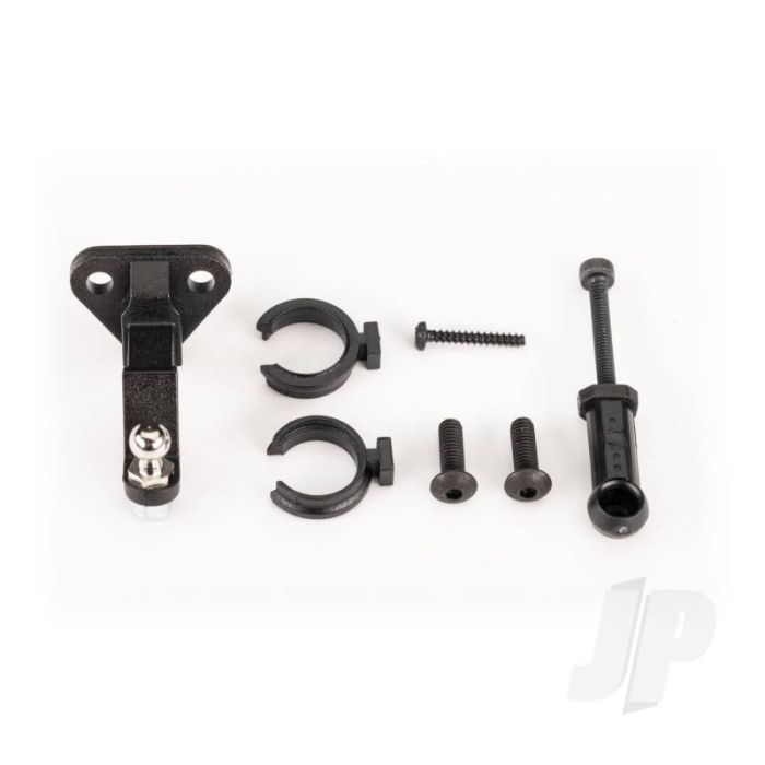 Traxxas Trailer Hitch (Assembled)/ Trailer Coupler/ 3Mm Spring Pre-Load Spacers (2)/ 2.5X8Mm Bcs (2)/ 1.6X10Mm Bcs (Self-Tapping) (1) (TRX9796) Traxxas Trailer Hitch (Assembled)/ Trailer Coupler/ 3Mm Spring Pre-Load Spacers (2)/ 2.5X8Mm Bcs (2)/ 1.6X10Mm Bcs (Self-Tapping) (1) (TRX9796)