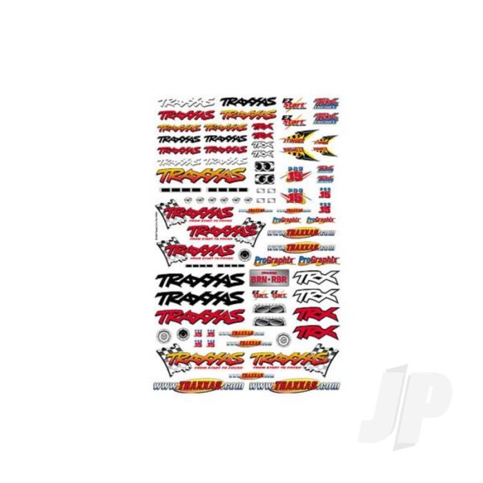 Traxxas Official Team Traxxas Racing Decal Set (Flag Logo / 6-Colour) (TRX9950) Traxxas Official Team Traxxas Racing Decal Set (Flag Logo / 6-Colour) (TRX9950)