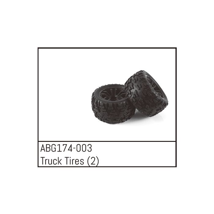 Absima Truck Wheels (2) (ABG174-003) Absima Truck Wheels (2) (ABG174-003)